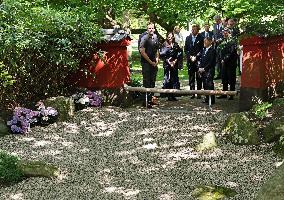 Japan's emperor in Leiden