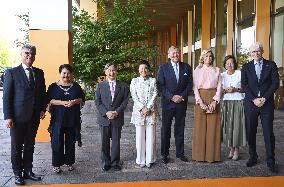 Japan's imperial couple visit children's cancer hospital in Utrecht