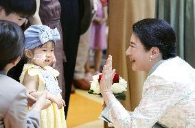 Japan's imperial couple visit children's cancer hospital in Utrecht
