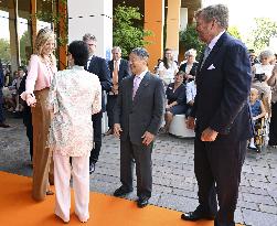 Japan's imperial couple visit children's cancer hospital in Utrecht