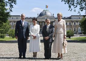 Japan emperor, empress in Brussels