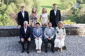 Japan emperor, empress in Belgium