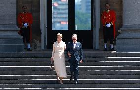Japan emperor, empress in Brussels