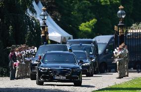Japan emperor, empress in Brussels