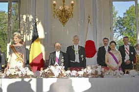 Japan emperor in Brussels