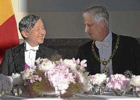 Japan emperor, empress in Brussels