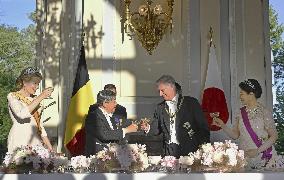 Japan emperor, empress in Brussels
