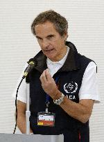 IAEA chief Grossi at Fukushima nuclear power plant
