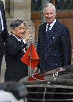Japan emperor, empress in Brussels