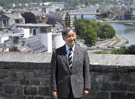 Japan's Emperor Naruhito in Belgium