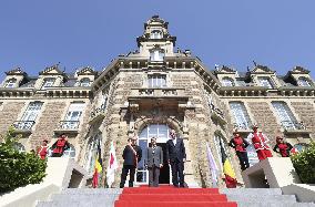 Japan's Emperor Naruhito in Belgium
