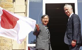 Japan Emperor Naruhito in Belgium