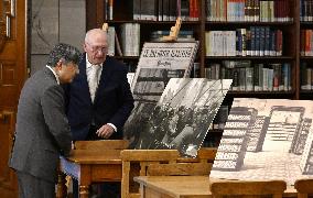 Japan's Emperor Naruhito in Belgium