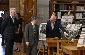 Japan's Emperor Naruhito in Belgium