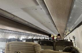 Powerful earthquake hits northeastern Japan+
