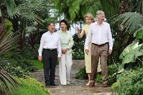 Japan emperor, empress in Brussels
