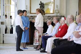 Japan emperor, empress in Brussels