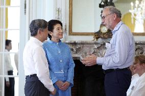 Japan emperor, empress in Brussels