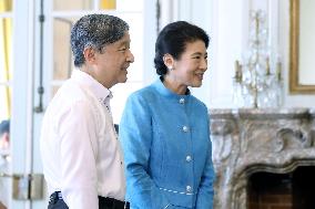 Japan emperor, empress in Brussels