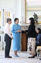 Japan emperor, empress in Brussels