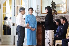 Japan emperor, empress in Brussels