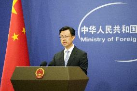 Chinese Foreign Ministry spokesman Guo