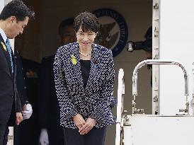Japan PM Takaichi off to India