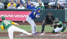 CORRECTED: Baseball: Dodgers vs. Athletics
