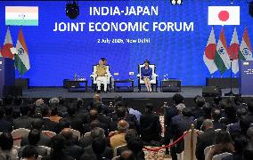 Japan PM Takaichi attends economic forum in New Delhi