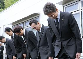 5th anniversary of Atami landslide