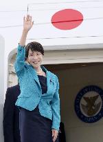 Japan PM Takaichi leaves New Delhi