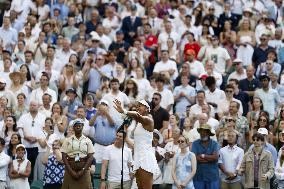 Tennis: Wimbledon championships