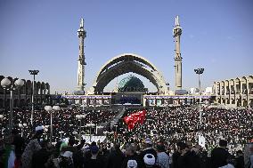 Funeral for Iran's ex-leader Khamenei