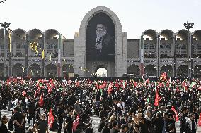Funeral for Iran's ex-leader Khamenei