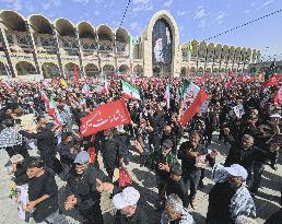 Funeral for Iran's ex-leader Khamenei