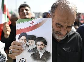 Funeral for Iran's ex-leader Khamenei