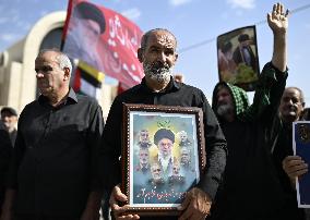 Funeral for Iran's ex-leader Khamenei