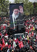 Funeral for Iran's ex-leader Khamenei