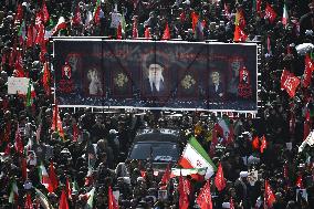 Funeral for Iran's ex-leader Khamenei