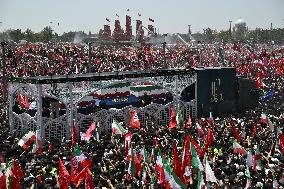 Funeral for Iran's ex-leader Khamenei