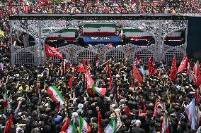 Funeral for Iran's ex-leader Khamenei