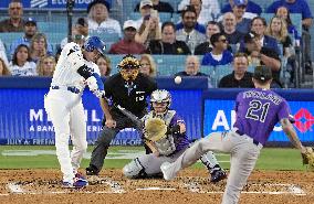 Baseball: Rockies vs. Dodgers