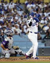 Baseball: Rockies vs. Dodgers