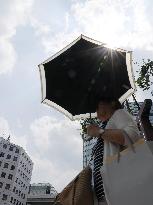 Rainy season ends in parts of Japan