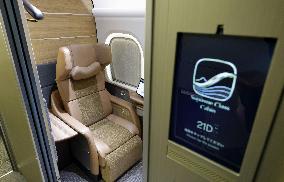 Private room for shinkansen bullet trains