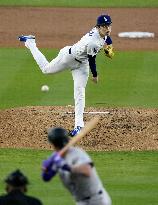 Baseball: Rockies vs. Dodgers