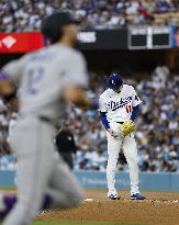 Baseball: Rockies vs. Dodgers