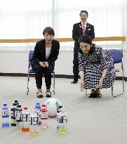 Crown Princess Kiko visits high school in western Japan