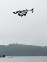 Fast-speed flying car demonstration