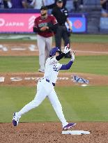 Baseball: Diamondbacks vs. Dodgers